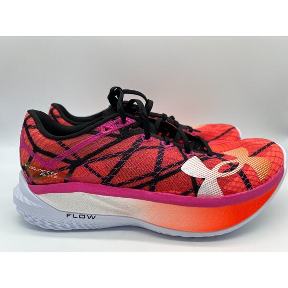 Under Armour Flow Velociti Elite 2 Running Shoes 3027205-002 Men Size 10.5